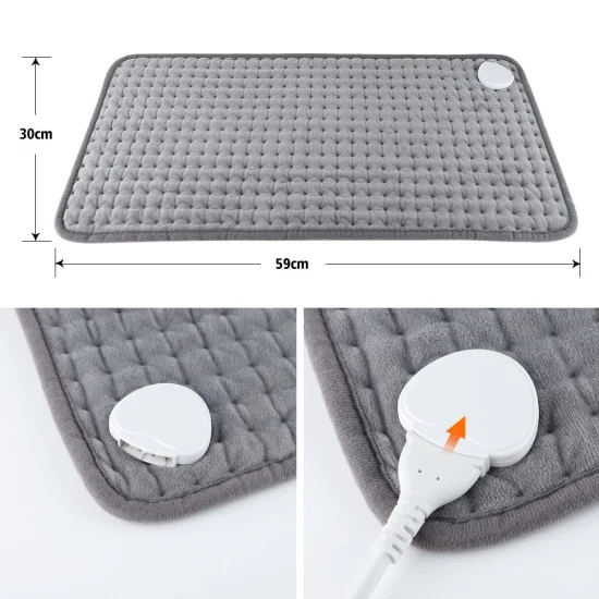 Coperta per massaggio al collo della spalla Coperta elettrica Coperta elettrica intelligente per ufficio Coperta riscaldante Terapia fisica Coperta elettrica a scialle singolo